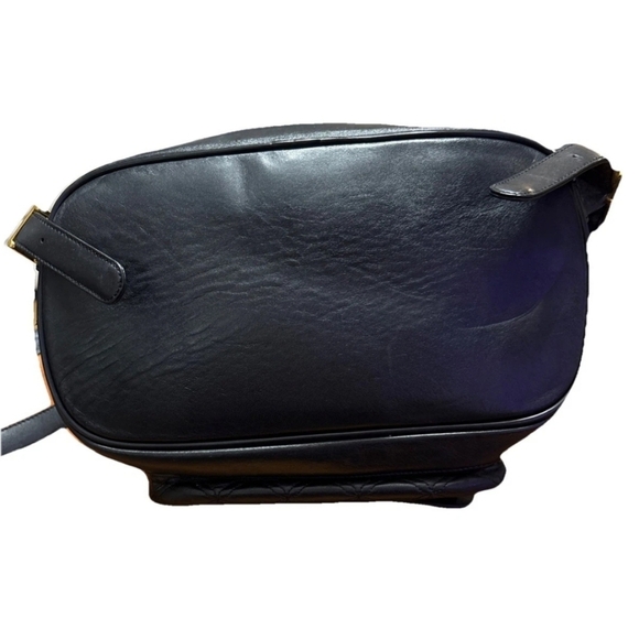 MCM Black Quilted Backpack with Gold Accents main image 8